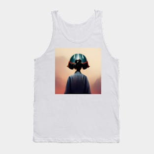 Samurai Girl Tank Top